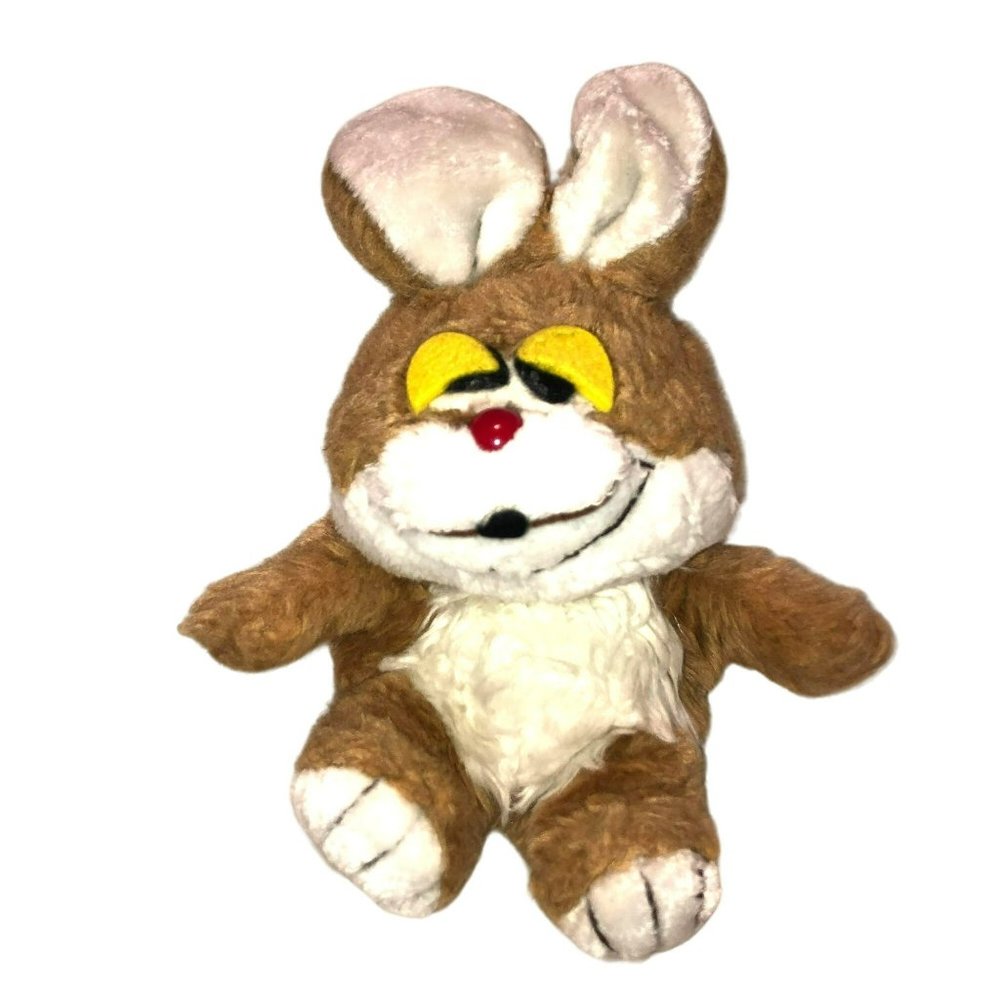 Vtg Easter Bunny Puppet Rabbit Plush Stuffed Animal 1981 Korea Spearhead Marketi